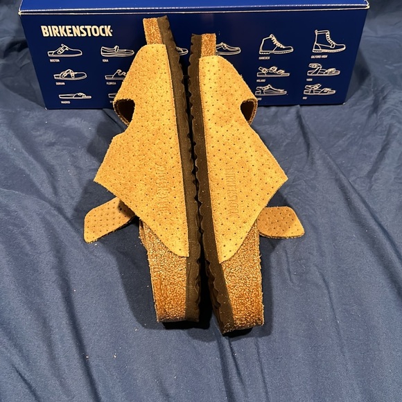 Birkenstock- Arizona BS, Emboss New Beige, 7 women QS - Picture 3 of 8